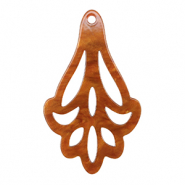 Resin Anh&auml;nger Topaz brown