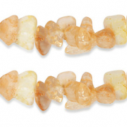 Chips Steine Perlen Citrinquarz Sweet orange
