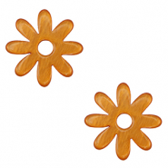 Polaris Lucido Anhänger Blume Carrot orange