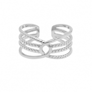 Ringe aus Stainless Steel - Rostfreiem Stahl Silber