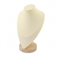 Schmuckdisplay B&uuml;ste f&uuml;r Ketten Natural-beige