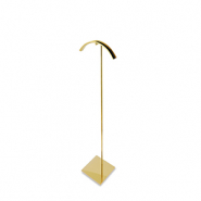 Schmuckdisplay f&uuml;r Ketten Gold-black