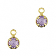 Anh&auml;nger Kristallglas Purple-gold