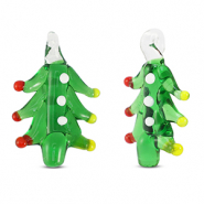 Glas-Anhänger Weihnachtsbaum Green