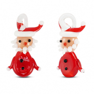 Glas-Anhänger Weihnachtsmann Red-white