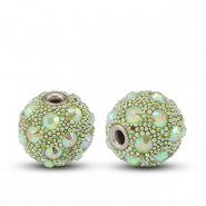 Bohemian-Perlen Gr&uuml;n-strass