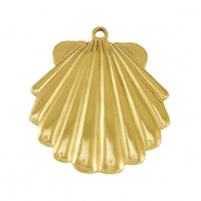 Stainless Steel - Rostfrei Stahl Anhänger Hülse Gold