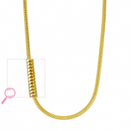 Ketten aus Stainless Steel - Rostfreiem Stahl Gold