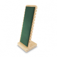 Schmuckdisplay f&uuml;r Armb&auml;nder Natural-dark green