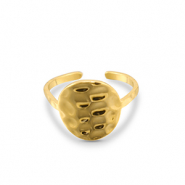 Ringe aus Stainless Steel - Rostfreiem Stahl Gold