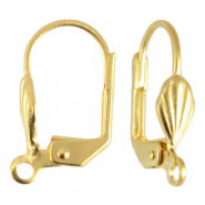 Ohrring verschließbar DQ Metall deco Gold (Nickelfrei)