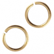 DQ Metall Bindering 5mm Antik bronze (Nickelfrei)