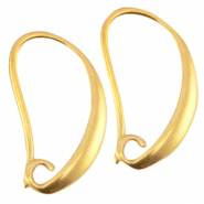 DQ Metall Ohrringe Gold (nickelfrei)