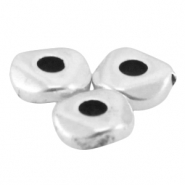DQ Metall Perle 5mm Antik silber (Nickelfrei)
