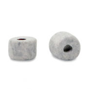 DQ Griechische Keramik Perlen 5mm Grey