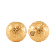 Metall Perlen DQ 8mm Gold (Nickelfrei)