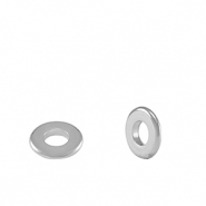 Metall Perlen DQ Spacer Ringe 9mm Antik silber (Nickelfrei)
