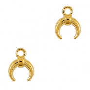 Metall Anh&auml;nger DQ Gold (Nickelfrei)