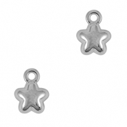 Metall Anh&auml;nger DQ Antik silber (Nickelfrei)