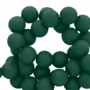 8 mm Acrylperlen Dark green