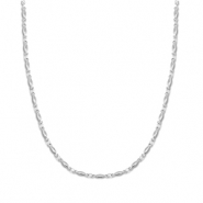 Ketten aus Stainless Steel - Rostfreiem Stahl Oval Silver