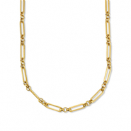 Gliederketten aus Stainless Steel - Rostfreiem Stahl Gold