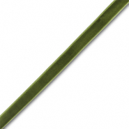 Schmuckband aus Samt Moss green
