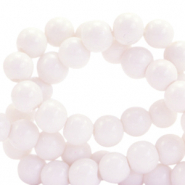 4 mm Glasperlen opaque Light pastel pink