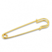 Metall Zubeh&ouml;r Schmuck-Sicherheitsnadel Gold