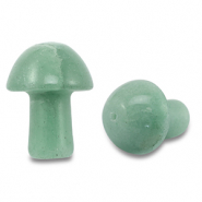 Naturstein Anhänger Aventurinquarz Fliegenpilz Jade green
