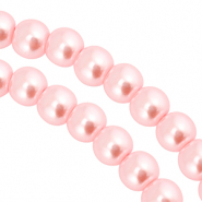 Glaswachsperlen 4mm Pink