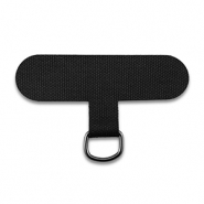 Befestigungs-Patch für Handyketten Black