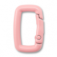 Farbiges Zubeh&ouml;r Schl&uuml;ssel Anh&auml;nger Rechteck Light pink