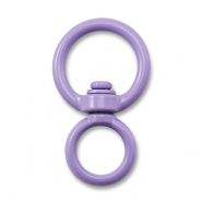 Farbiges Zubeh&ouml;r Schl&uuml;ssel Anh&auml;nger Rund Purple