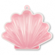 Schmuckdisplay Aufbewahrungsboxen Muschel Transparent-pink