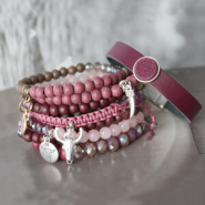Schmucksets Trends in Aubergine