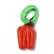 Glas-Anhänger Paprika Red-green