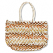 BY31® Strandtasche Beige-brown-gold