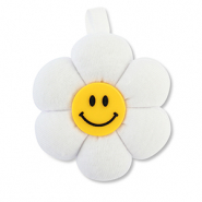 Statement-Anh&auml;nger Blume White-yellow-black