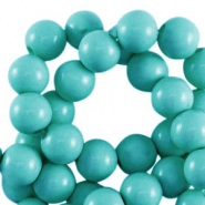 8 mm Acrylperlen shiny Aqua green
