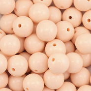 14 mm DQ Acrylperlen Nude peach