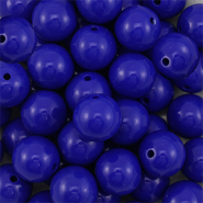 16 mm DQ Acrylperlen Dark blue