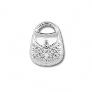 Stainless Steel - Rostfrei Stahl Anhänger Handtasche Silver