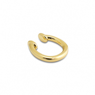 Ohrringe aus Stainless Steel - Rostfreiem Stahl Ear Cuff Gold