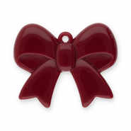 Statement-Anh&auml;nger Schleife Rust red
