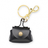 Schlüsselanhänger Handtasche Black-gold