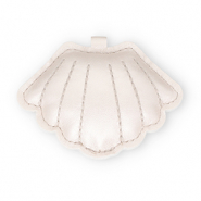 Statement-Anhänger Muschel Ivory white