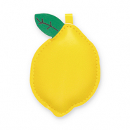 Statement-Anhänger Zitrone Warm yellow-green-black