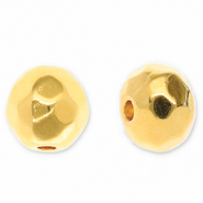 Metall Perlen DQ Facett Geschliffen 4mm Gold (Nickelfrei)