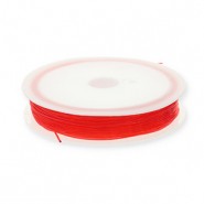 Elastik Schmuckdraht 0.8mm Red